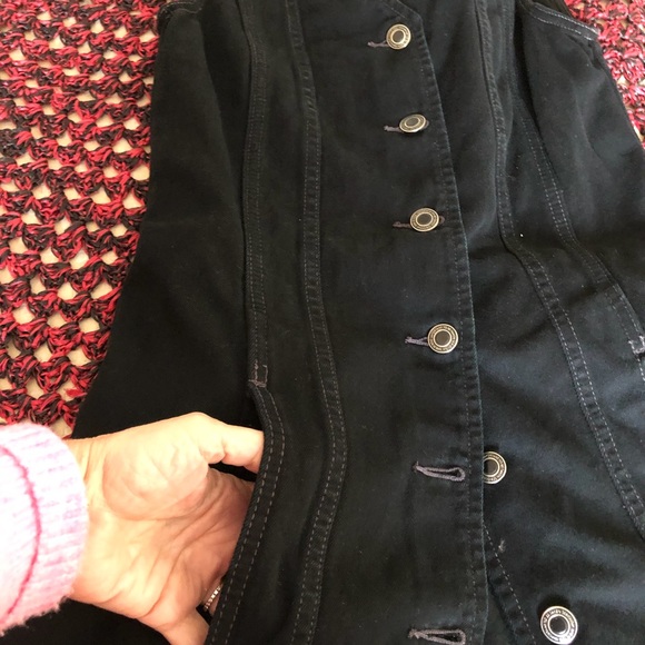 NEUW Black denim tunic in XS - Picture 3 of 9